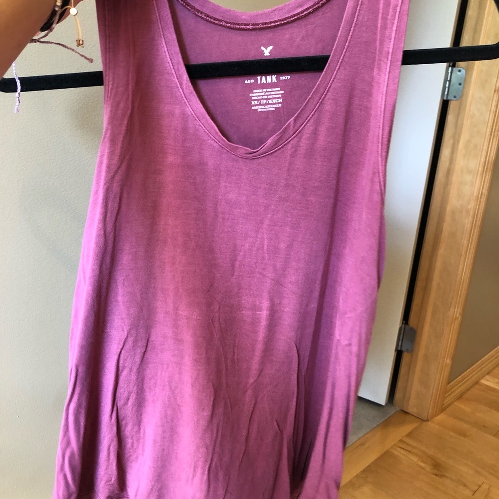 purple AE tank
